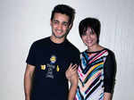 Ashish Bisht and Arpita Chatterjee at the screening of Shab