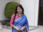 Rekha Bharadwaj poses for the camera