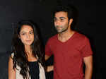 Anya Singh and Aadar Jain at Jagga Jasoos Screening