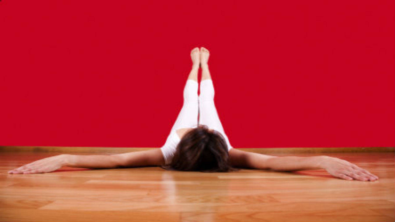 How to Do Legs Up the Wall Pose for Prenatal Yoga Workout - Howcast