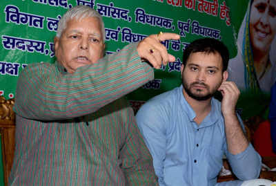 Lalu defends son Tejashwi, says 'FIR not sufficient reason for resignation'