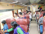 DEMU train with solar-powered coaches