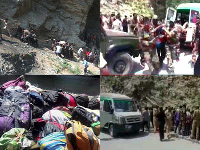 16 Amarnath pilgrims killed as bus falls into gorge in J&K's Ramban district