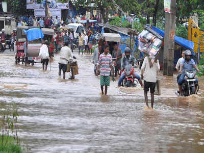 Raging Nagavali triggers floods in Vizianagaram | Visakhapatnam News ...