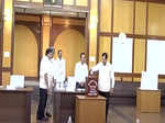 CM Sarbananda Sonowal casts his vote