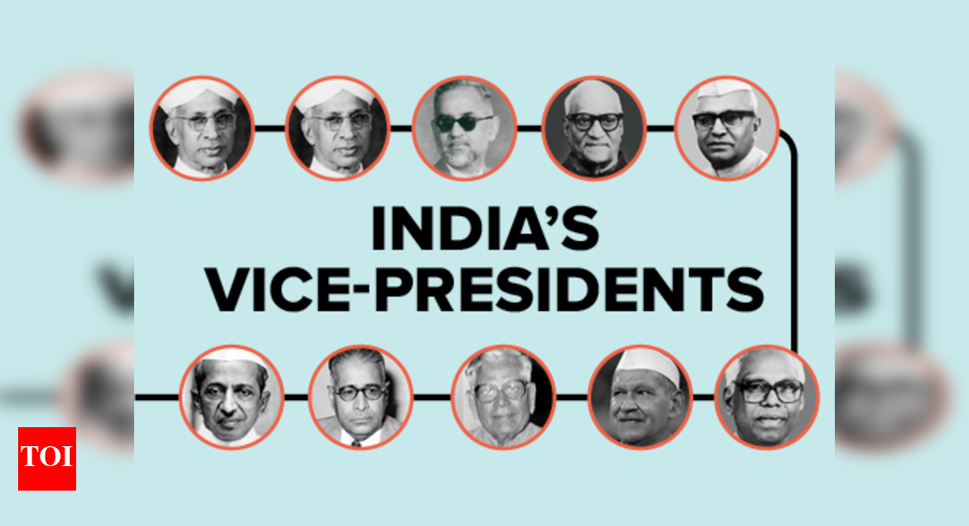 Infographic: Vice-President’s of India | India News - Times of India