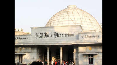 inside birla planetarium kolkata