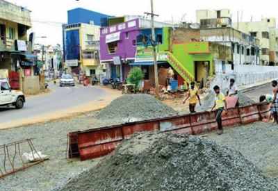 New link road to ease traffic congestion at Nesapakkam | Chennai News ...