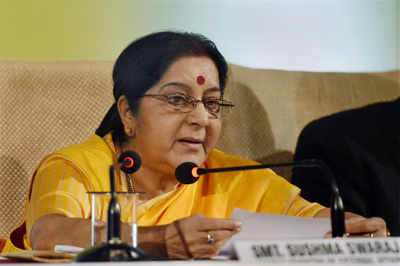 Swaraj allows medical visa for PoK man, conveys strong message to Pak