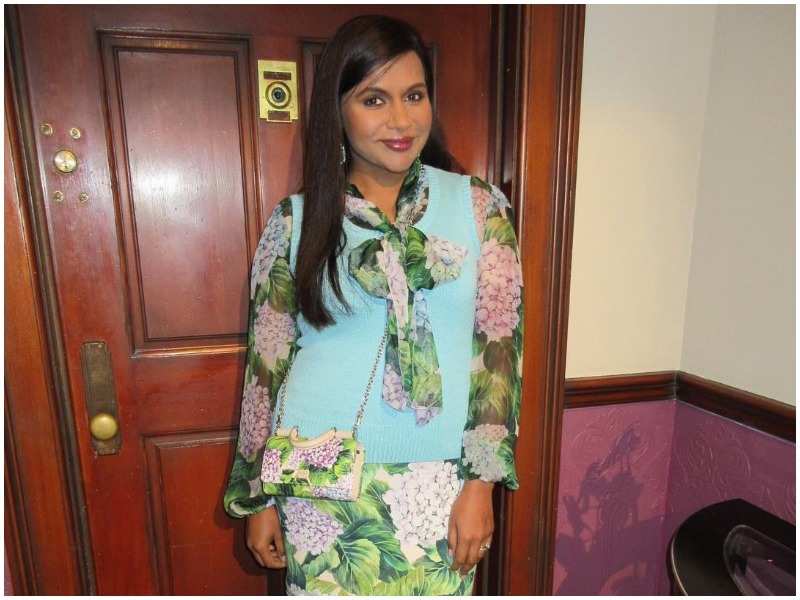 Mindy Kaling pregnant with her first baby - Times of India