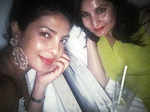 Priyanka Chopra poses with her bestie Tamanna Dutt