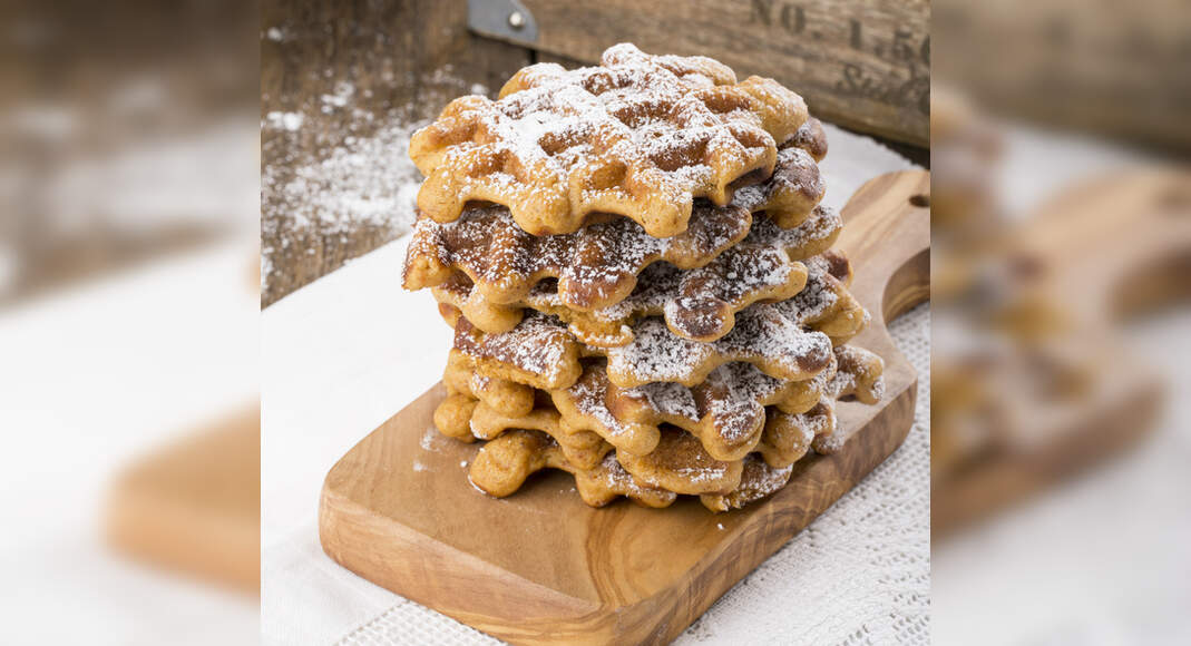 Sweet Potato Waffles Recipe: How to Make Sweet Potato Waffles Recipe | Homemade Sweet Potato Waffles