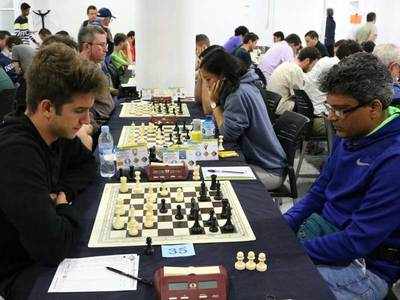 Fluctuating fortunes for Deshmukh at halfway stage of Sant Marti chess