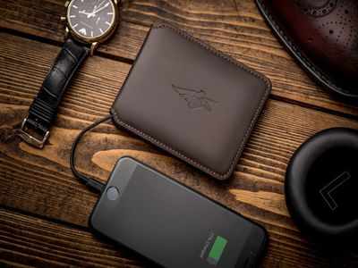 Smart Wallet: A Volterman smart wallet that will be very, very hard to lose