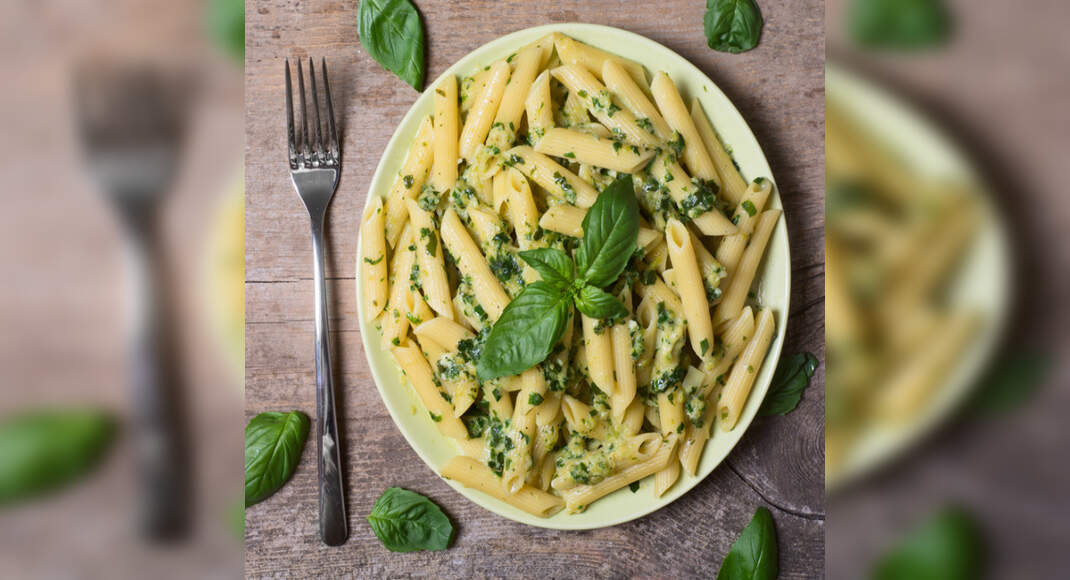 Herbal Pasta Recipe: How to Make Herbal Pasta Recipe | Homemade Herbal Pasta Recipe