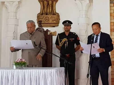TR Zeliang sworn in as Nagaland chief minister