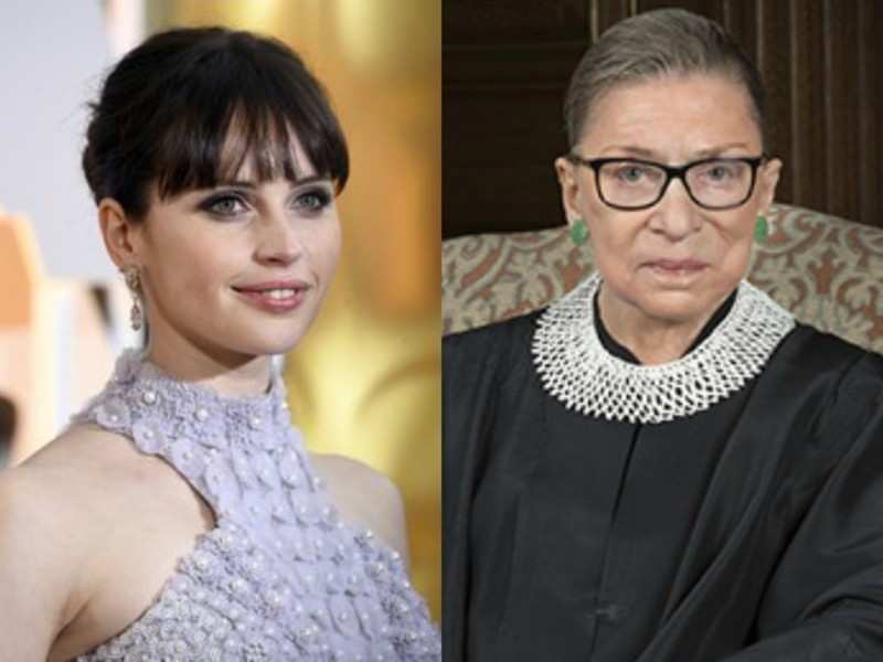 Felicity Jones To Play Ruth Bader Ginsburg In Biopic English Movie News Times Of India 9067