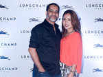 Vikram Bawa and his wife Gauchi Homring