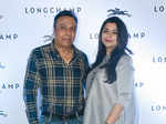 Aly Morani at Longchamp store launch