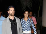 Neil Nitin Mukesh and wife at airport