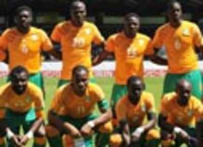 Ivory Coast team at World Cup 2010 in pictures