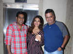 Sabbir Khan and Nidhhi Agerwal at Munna Michael screening