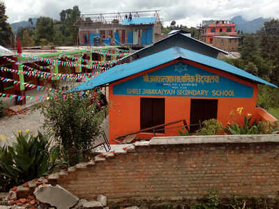 Ray of hope for earthquake damaged school in Nepal, from Bangalore ...