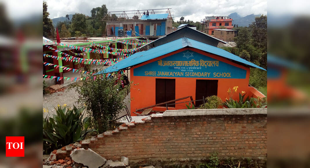 Ray of hope for earthquake damaged school in Nepal, from Bangalore