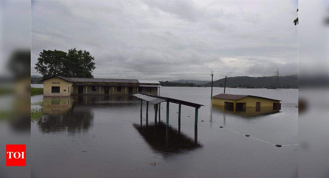 Assam Floods 2 More Deaths Toll Rises To 75 Guwahati News Times Of India 1686