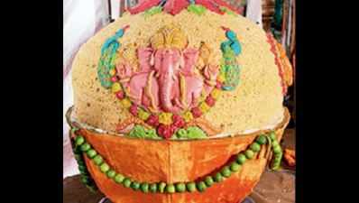 Only PoP laddu for Khairatabad Lord?