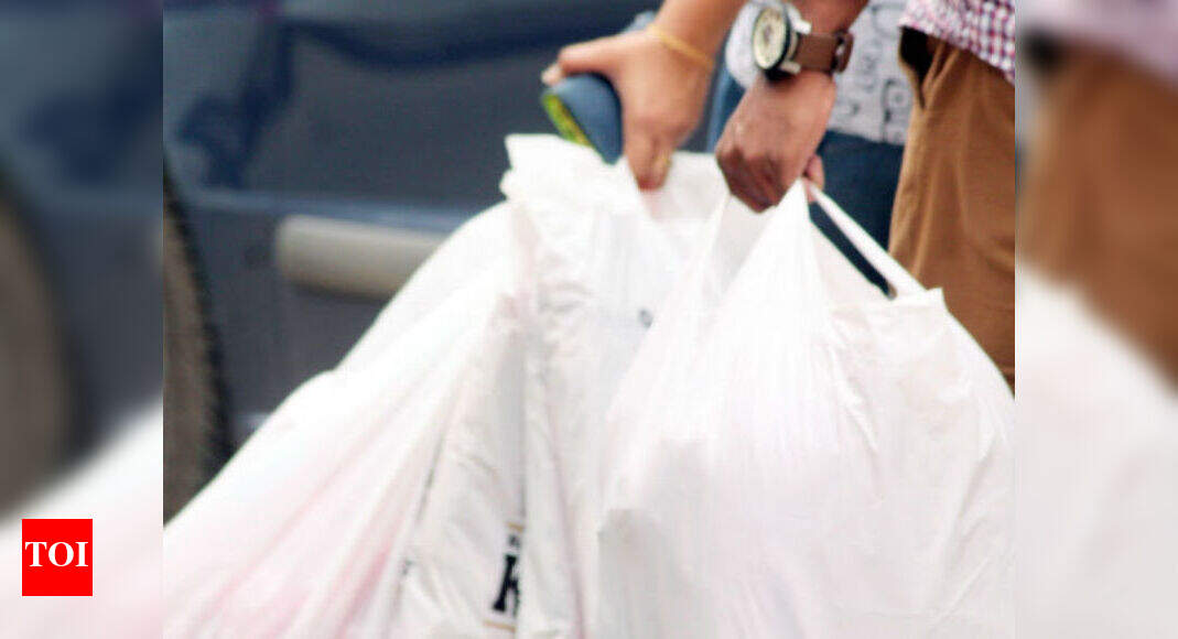 RSP bans plastic bags below 50 micron thickness in its markets Times of India