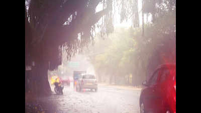 Indoreans wake up to heavy rainfall