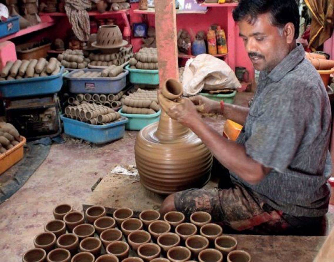 Century-old pottery town fights battle for survival | Bengaluru News - Times of India