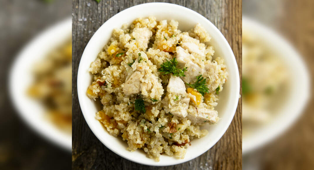 Quinoa Chicken Recipe: How to Make Quinoa Chicken Recipe | Homemade