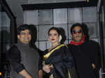 Jitesh Pillai, Rekha and Jackie Shroff at birthday party