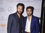Raaj Sanghvi and Aadar Jian pose for the camera