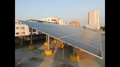 Asutosh College has its own solar power