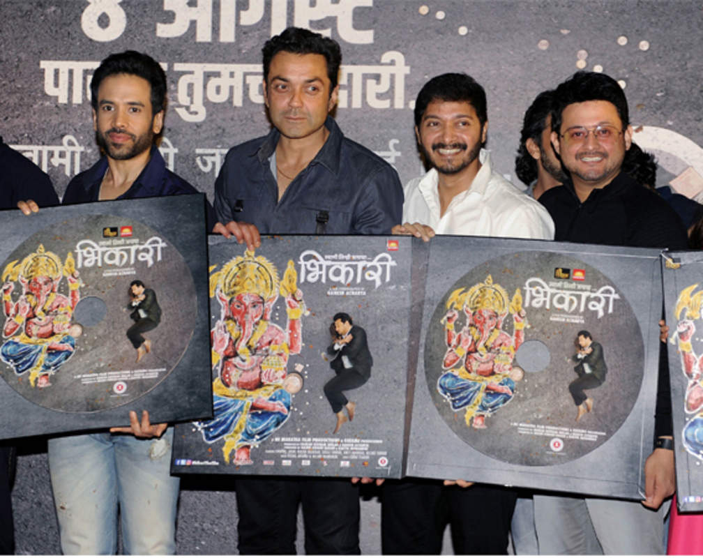 
Bollywood celebs at Marathi movie Bhikari’s song launch event
