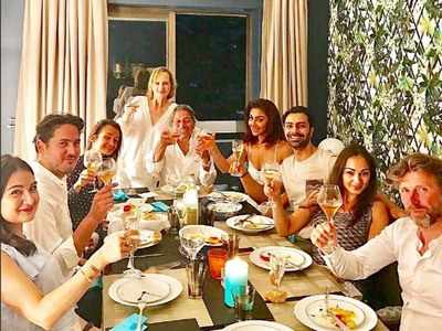 Maheck Chahal meets Ashmit Patel's family in Paris, see pics - Times of ...