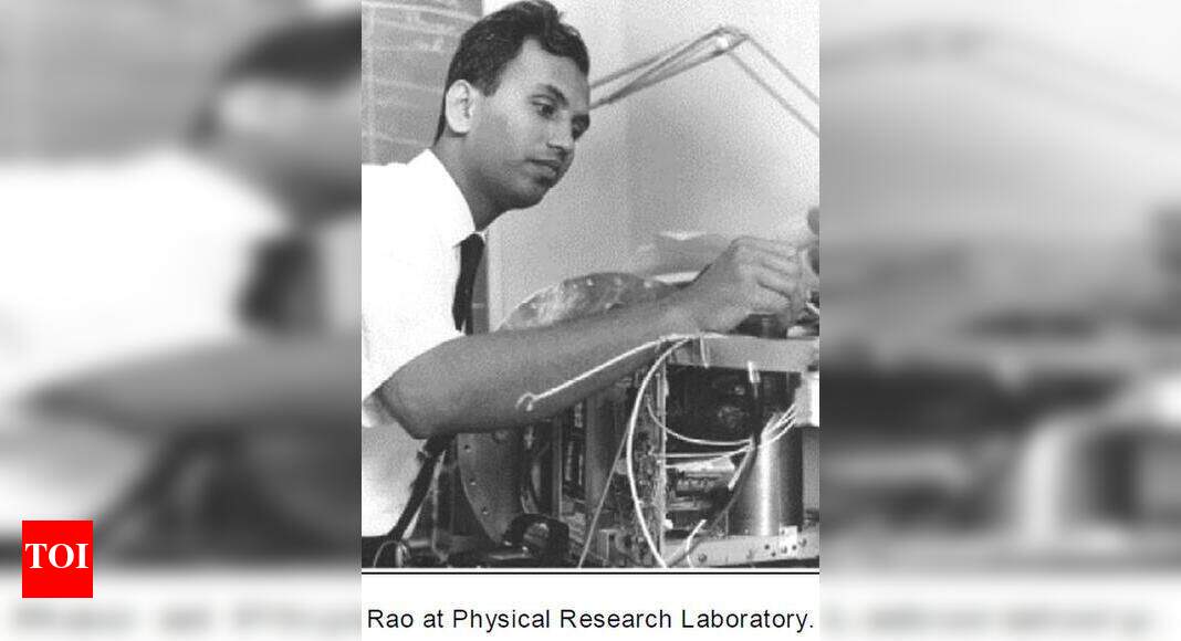 Isro U R Rao: Ex-chairman of Isro U R Rao dies at 85 | Ahmedabad News ...