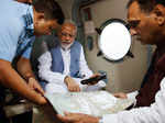 Gujarat floods: PM Modi undertakes aerial survey of affected areas