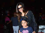 Sushmita Sen with daughter at airport