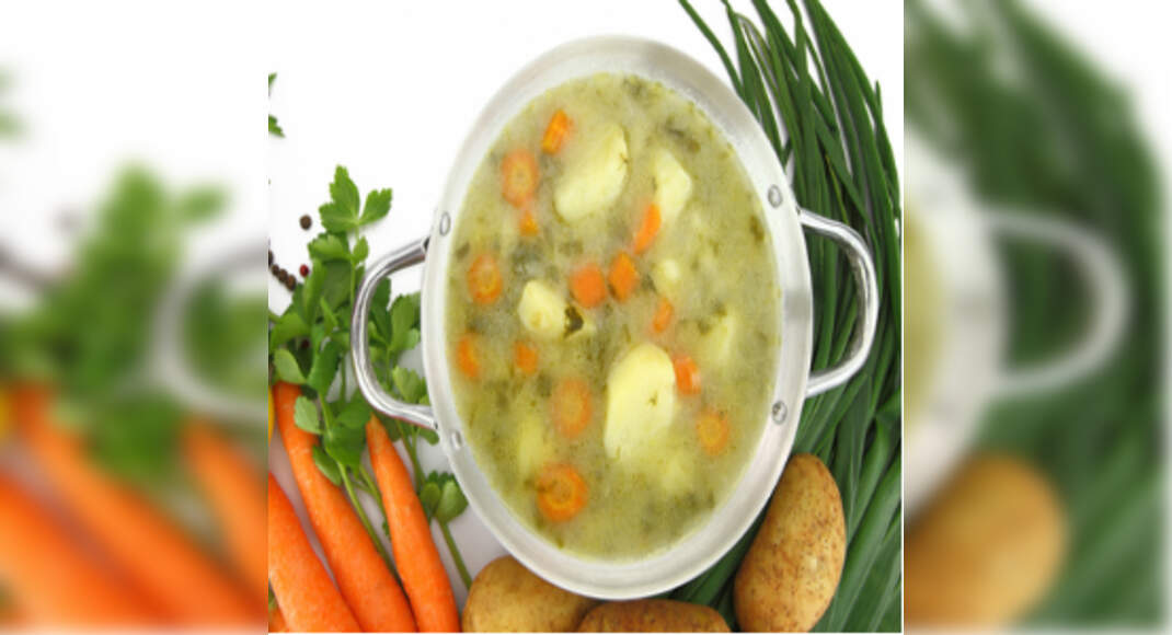 Vegetable Noodle Soup Recipe: How to Make Vegetable Noodle Soup Recipe | Homemade Vegetable Noodle S