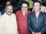 Ashok Pandit and Madhur Bhandarkar at the premiere of Indu Sarkar