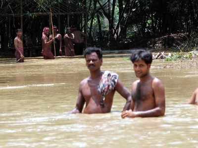 Flood situation grim in Bengal; rain batters Rajasthan