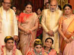 Ramya Krishnan at Sahari and Raches Veerendra Dev's wedding