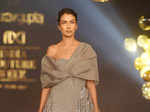 Model Sania Sheikh walks the ramp