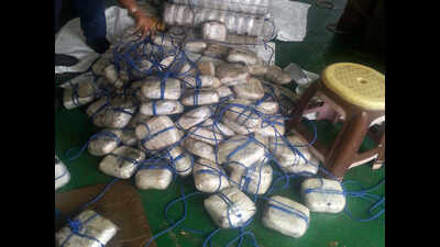 Indian Coast Guard seizes 1,500 kg heroin worth Rs 3,500 crore off Gujarat coast