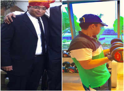 FAT BUSTER: He did this when he hit 100 kilos!