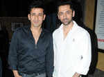 Harmeet Singh poses with Rajiv Roda